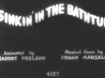 Sinkin' in the Bathtub Title Card